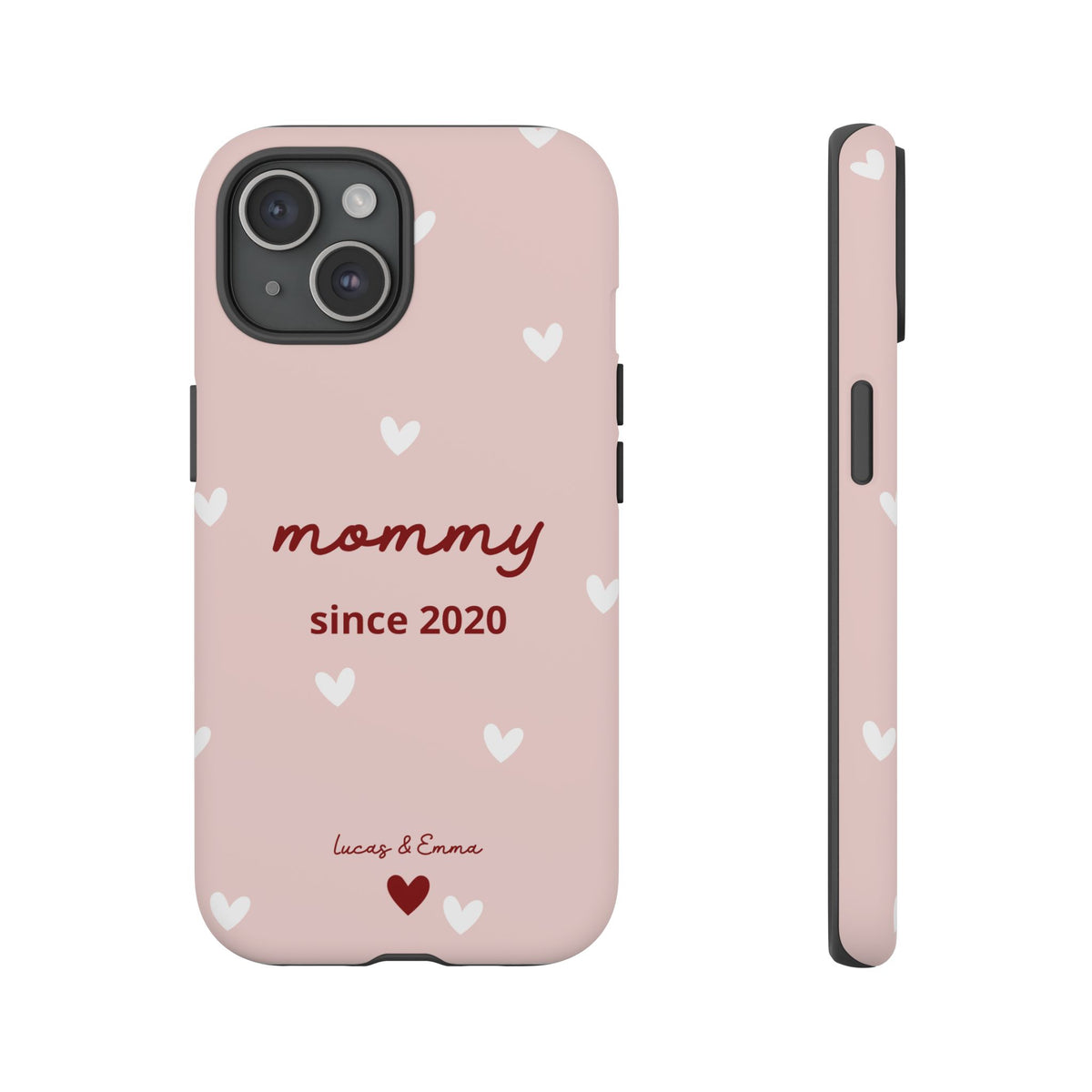 Phone Case Mommy or Grandma Since with Date & Names