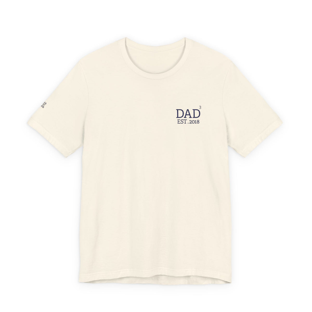 Camiseta Exponente Papá bordada y personalizada