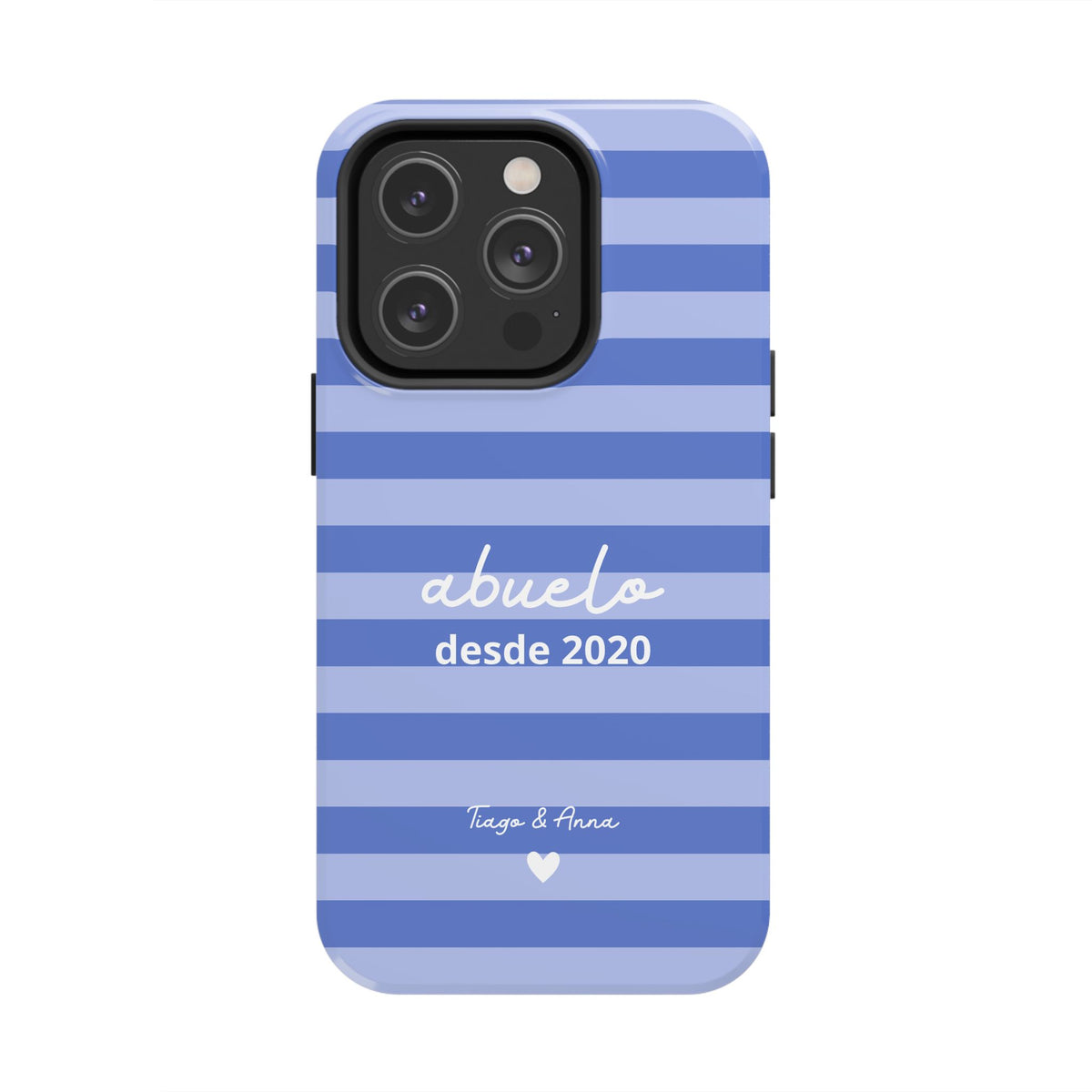 Funda personalizada para Papá o Abuelo con fecha y nombres