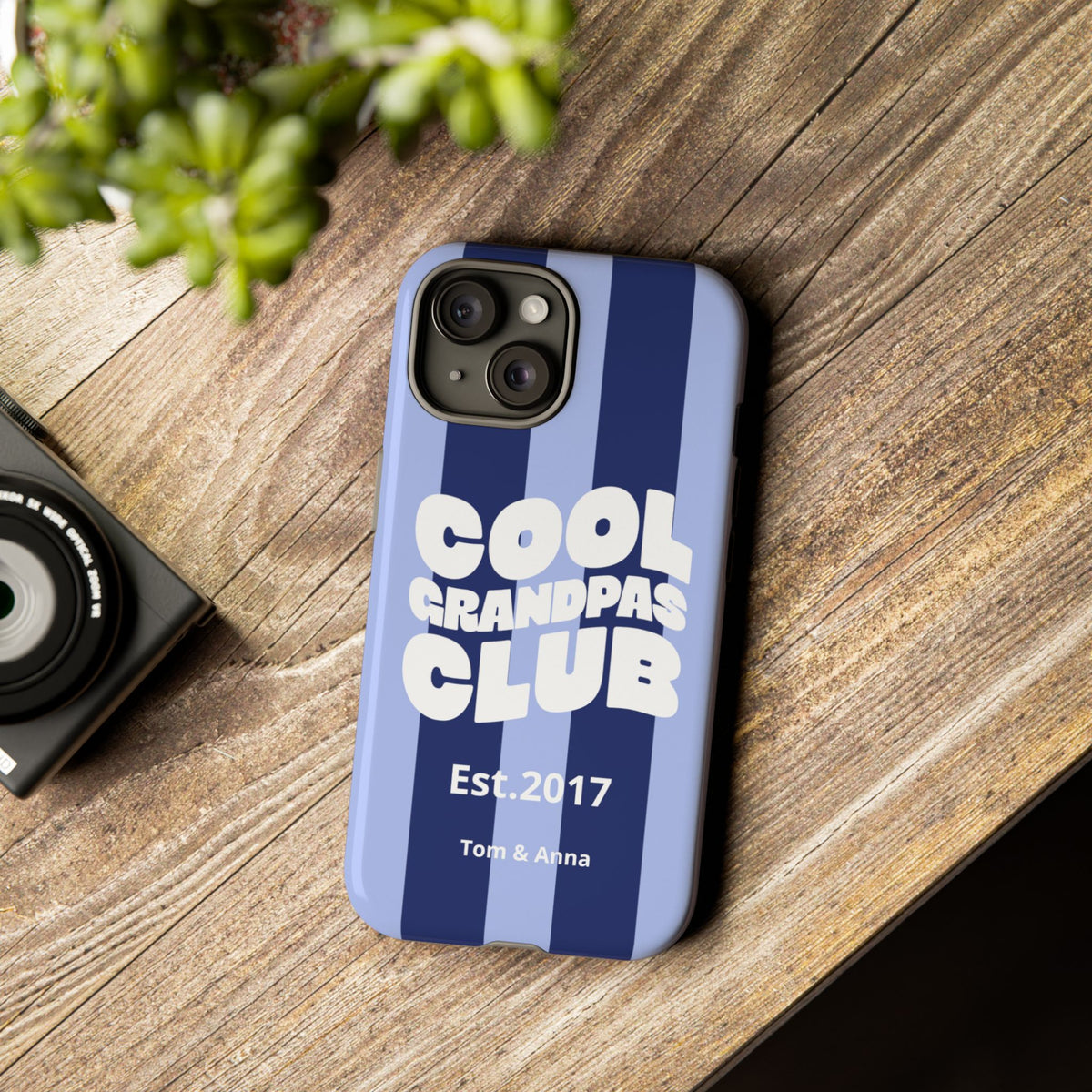 Phone Case Cool Grandpas Club & Names of grandchildren