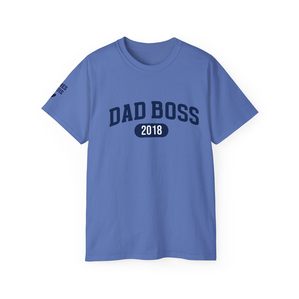 T-Shirt Dad Boss and first names personalized