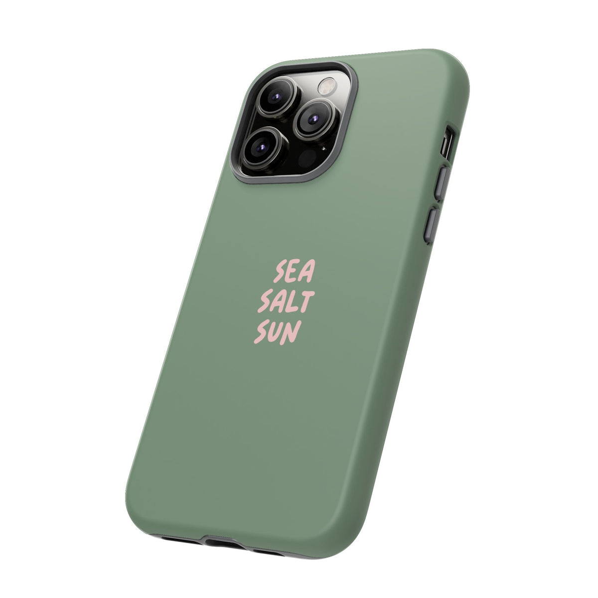 Phone Case Green color with custom text