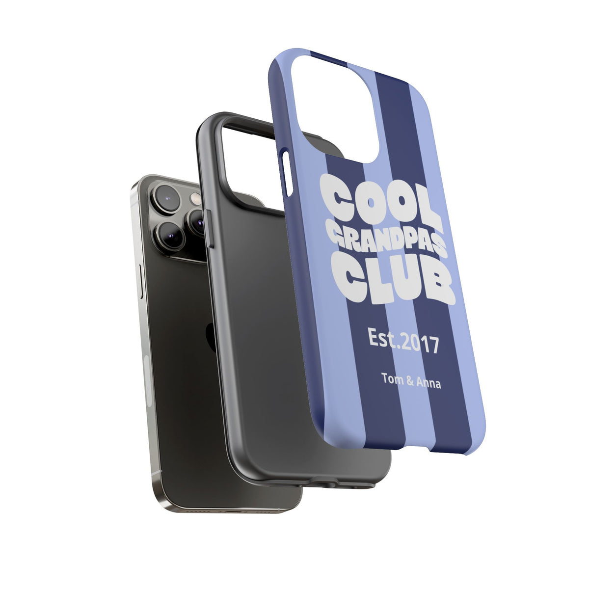 Phone Case Cool Grandpas Club & Names of grandchildren