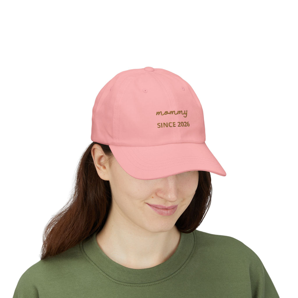 Gorra de Mami desde la fecha bordada