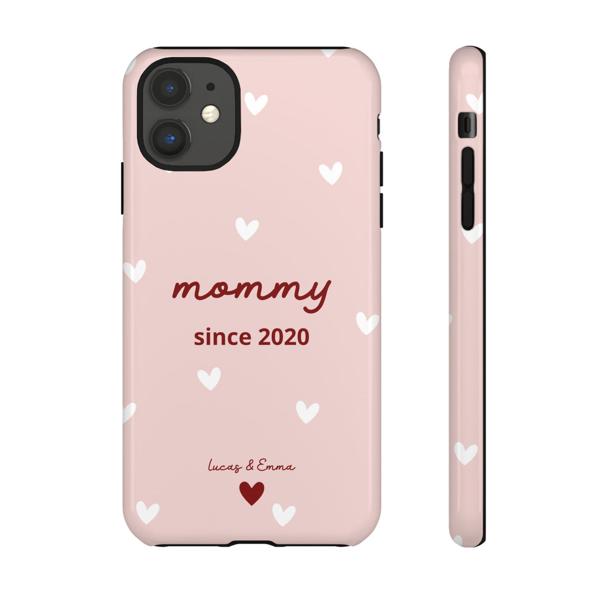 Phone Case Mommy or Grandma Since with Date & Names