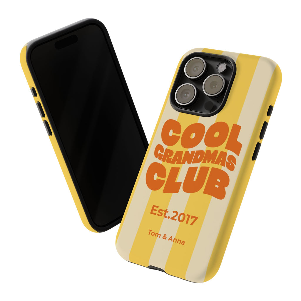 Phone Case Cool Grandmas Club & Names of children