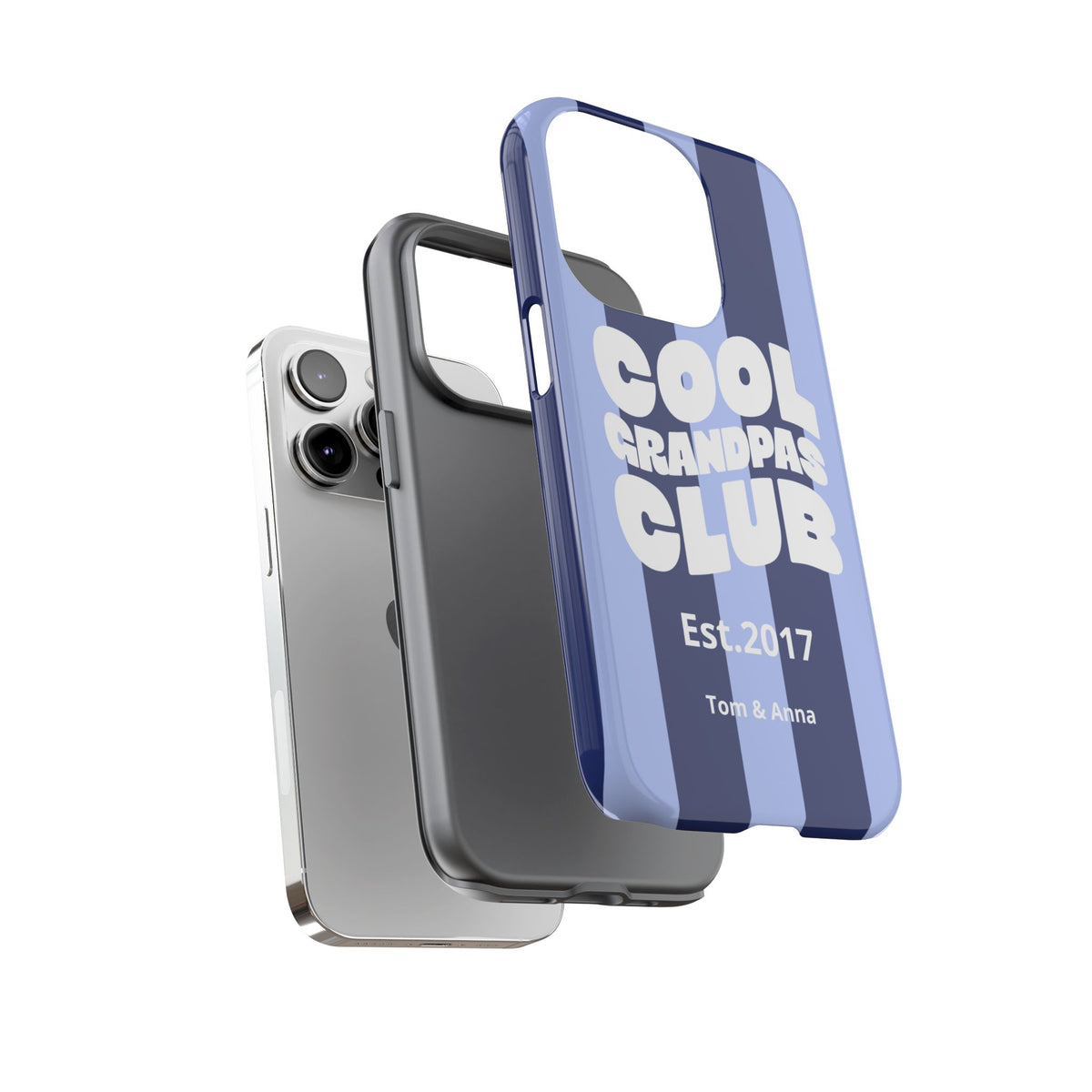 Phone Case Cool Grandpas Club & Names of grandchildren