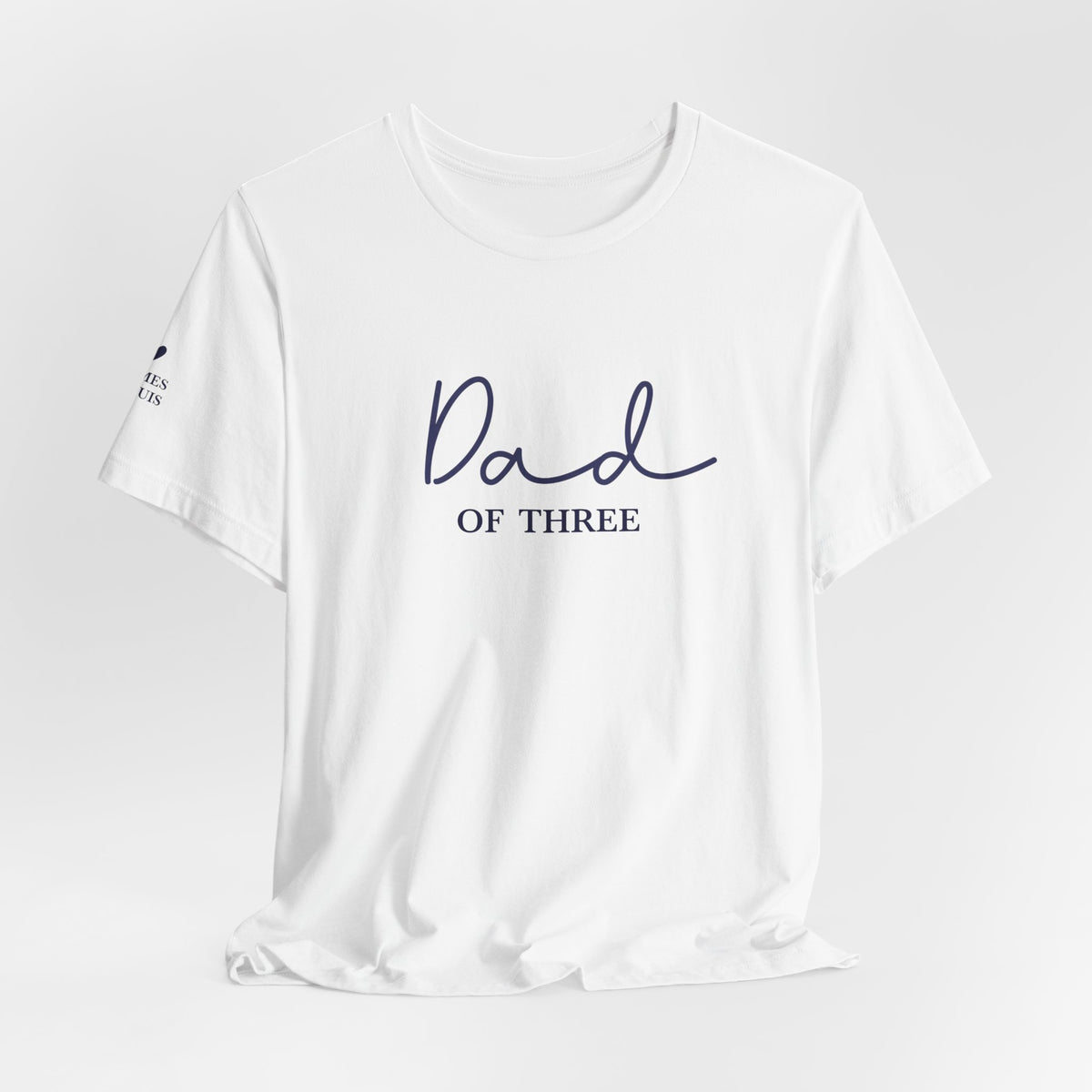 Camiseta personalizada de papá y nombres