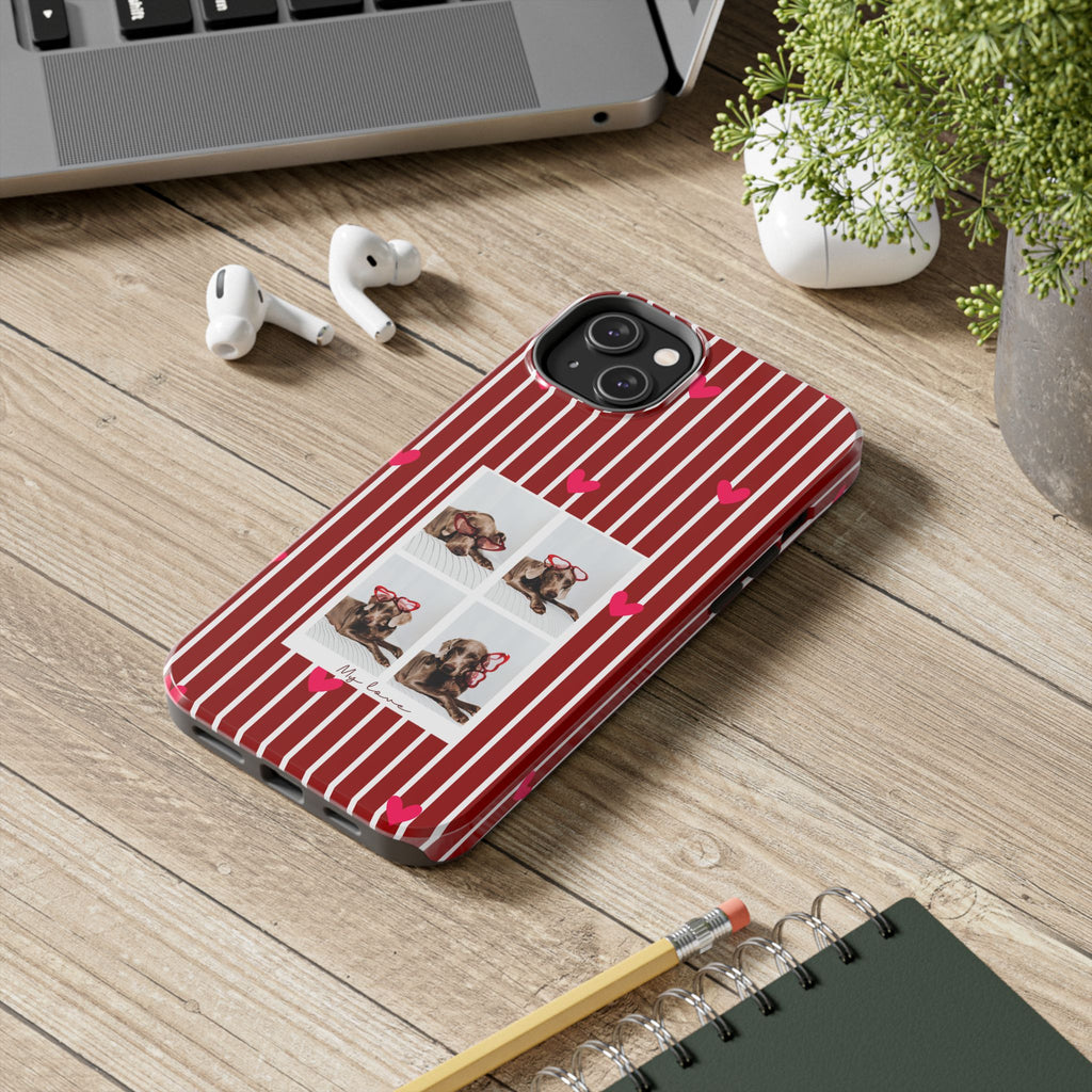 Estilo de Cabina de Fotos para Fundas de Móvil