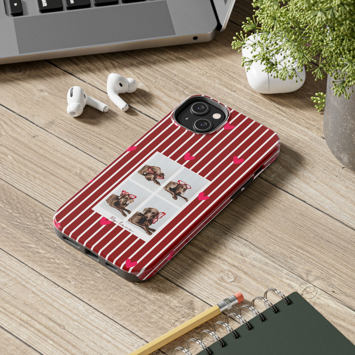 Estilo de Cabina de Fotos para Fundas de Móvil