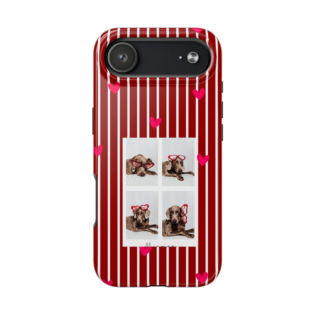 Funda de teléfono estilo cabina de fotos