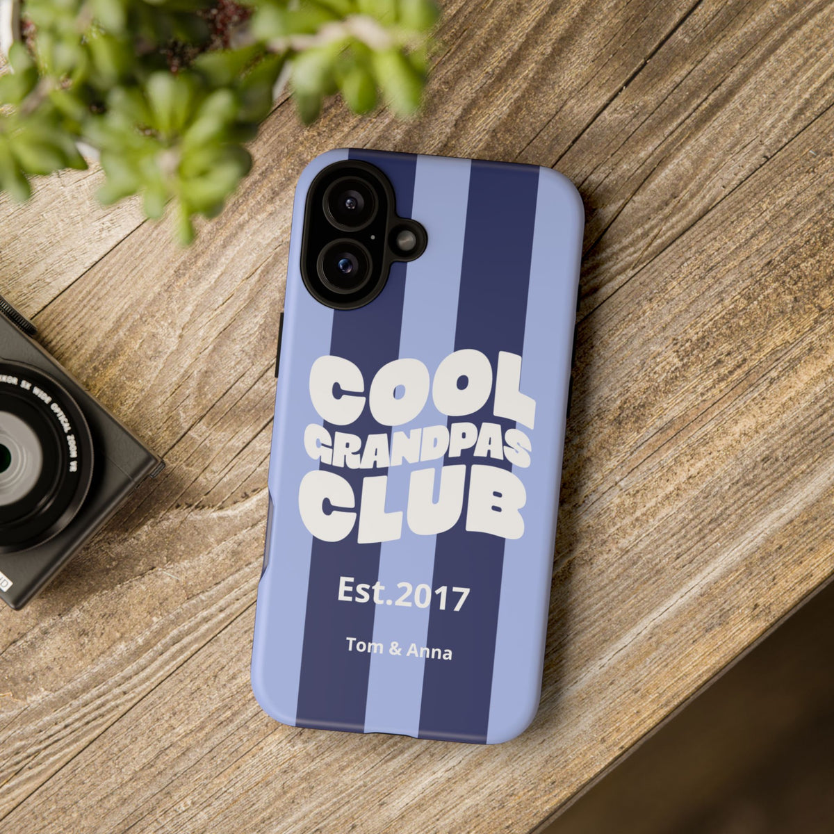 Phone Case Cool Grandpas Club & Names of grandchildren