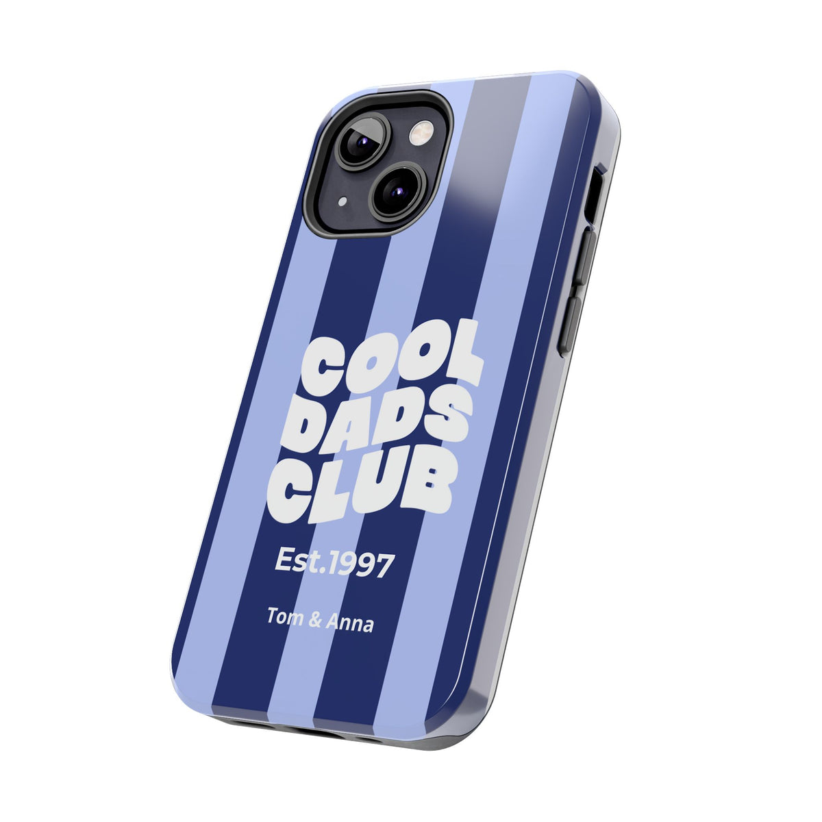 Funda para teléfono Papás Geniales Club y Nombres de los niños
