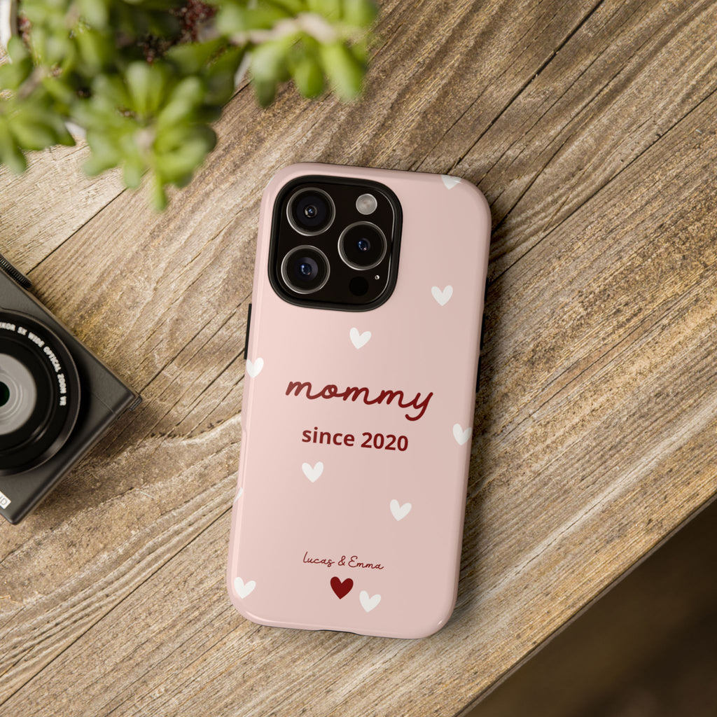 Phone Case Mommy or Grandma Since with Date & Names