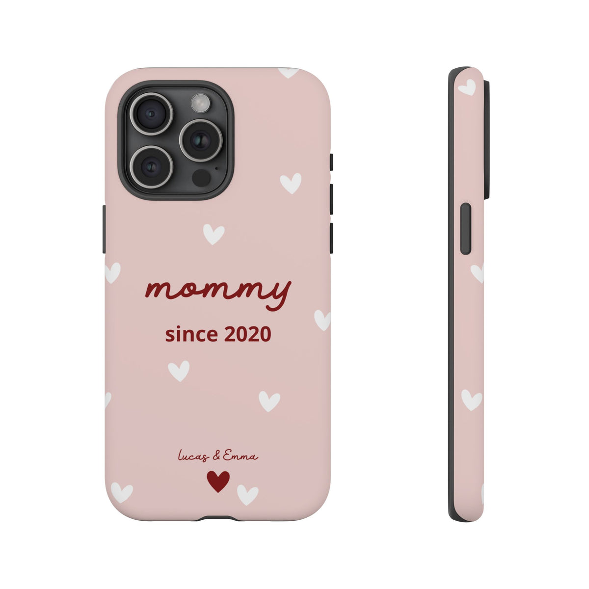 Phone Case Mommy or Grandma Since with Date & Names
