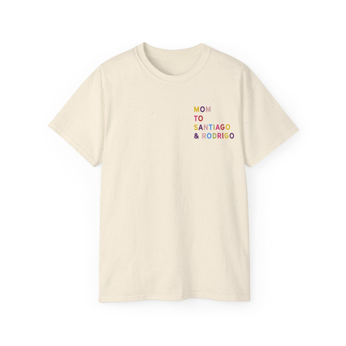 T-Shirt Multicolored name mom