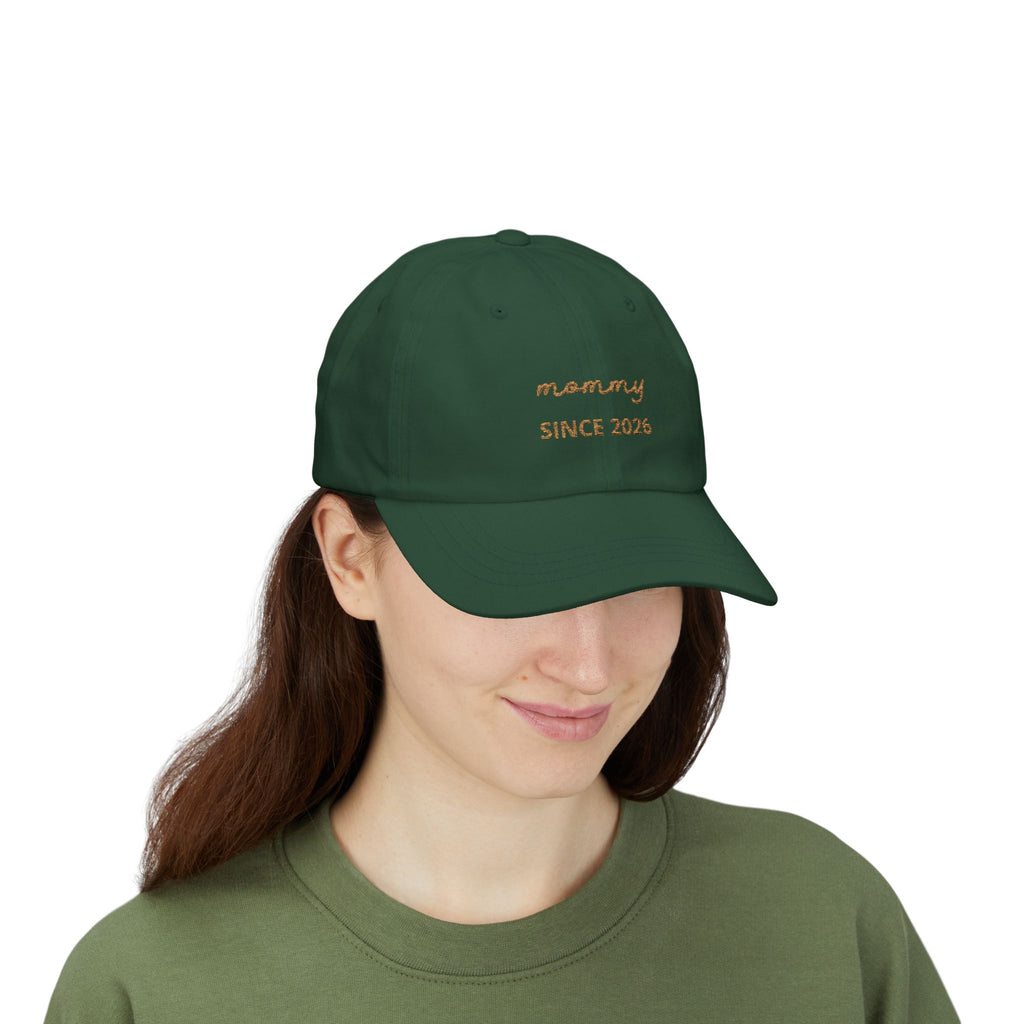 Gorra de Mami desde la fecha bordada