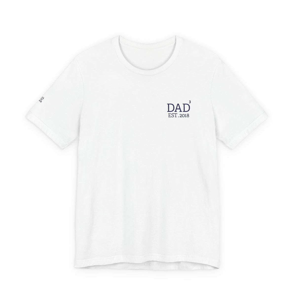 Camiseta Exponente Papá bordada y personalizada