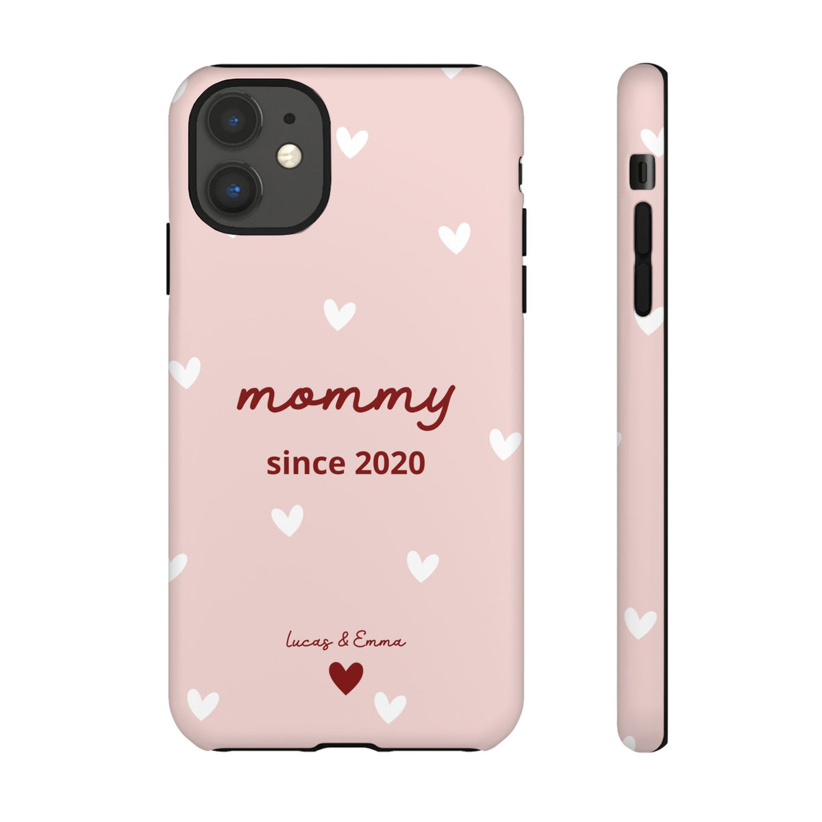 Phone Case Mommy or Grandma Since with Date & Names