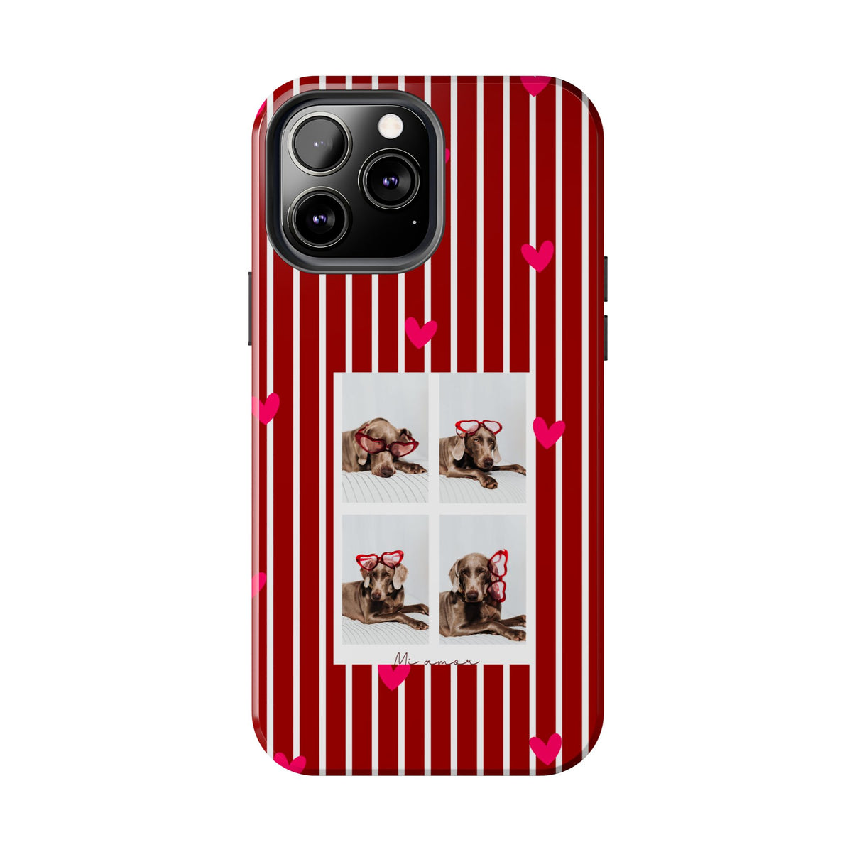 Funda de teléfono estilo cabina de fotos