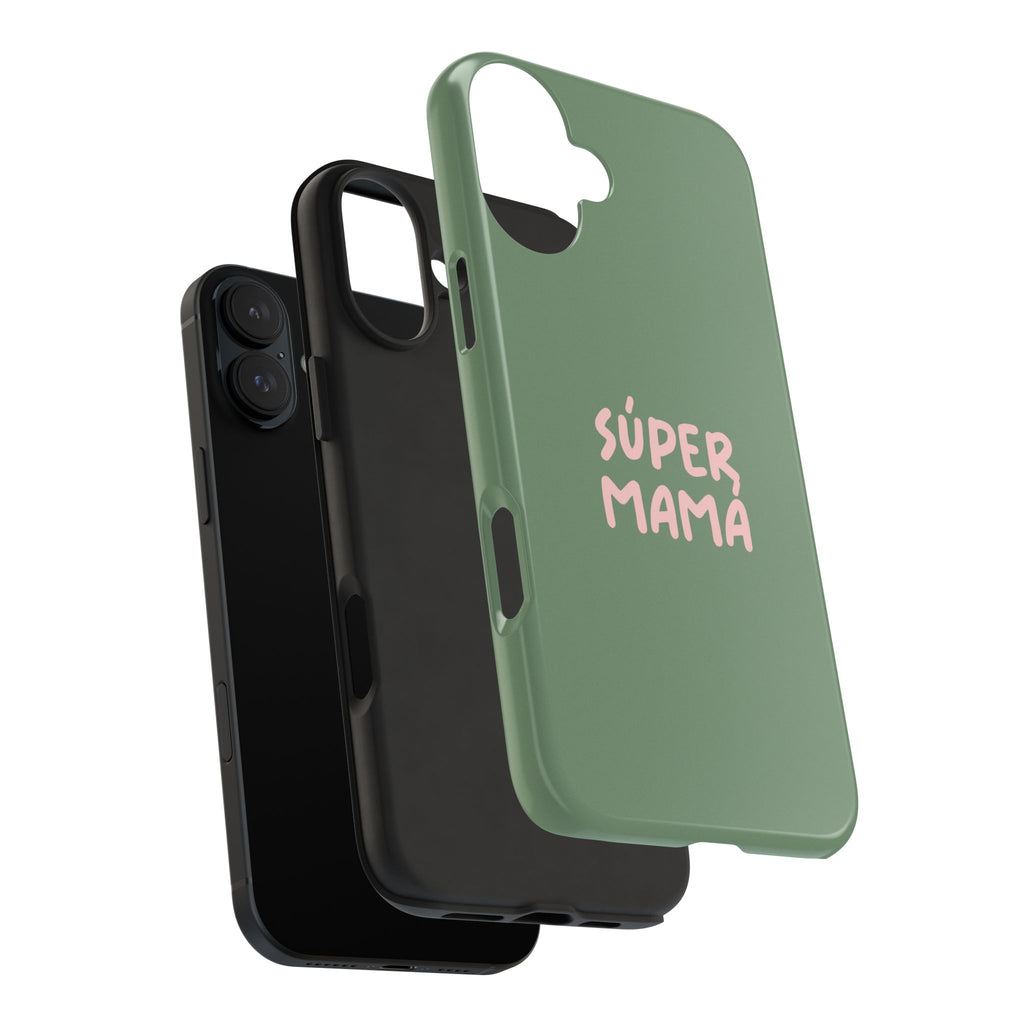 Green Phone Case with Custom Text