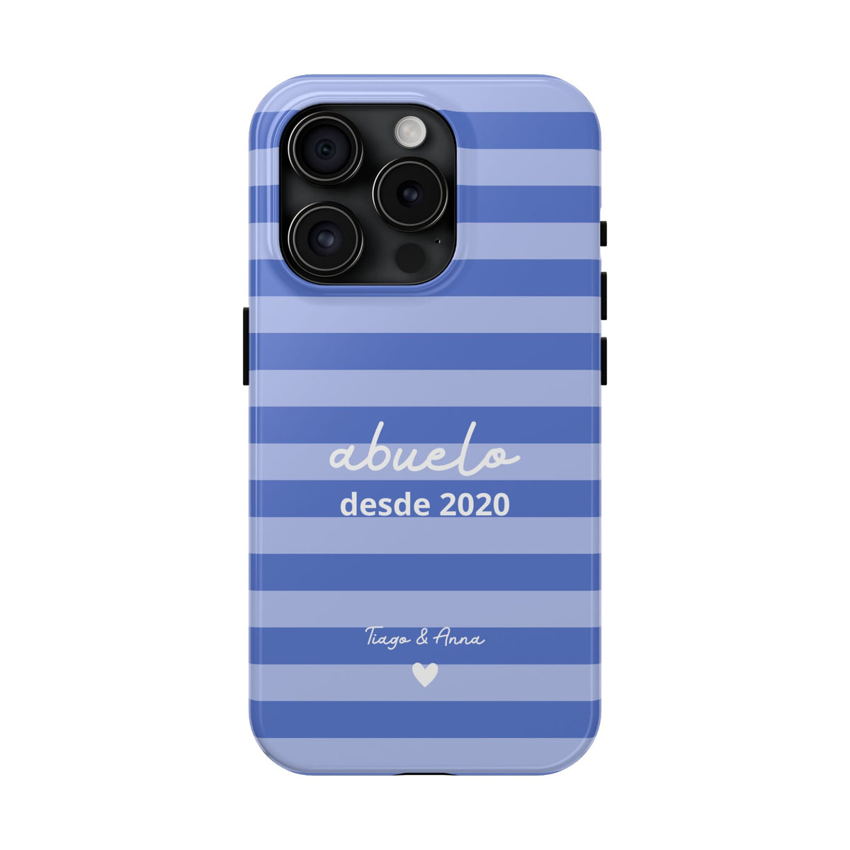 Funda personalizada para Papá o Abuelo con fecha y nombres