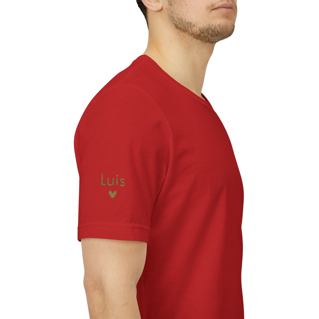Camiseta bordada "Abuelo desde" personalizada