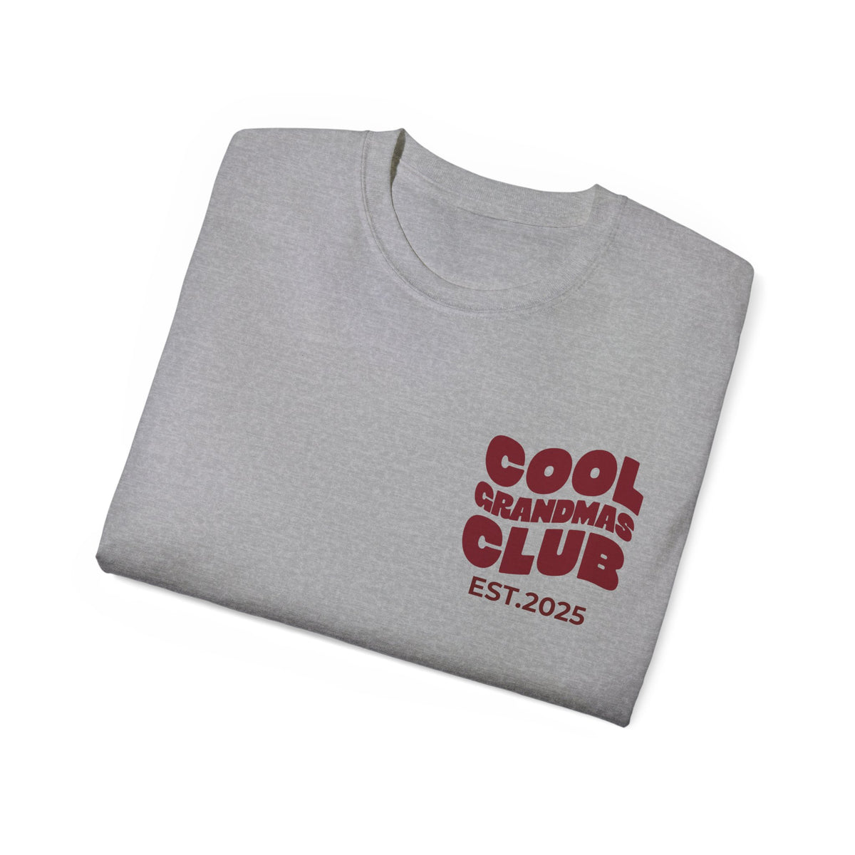 T-Shirt Cool Grandma Club with Grandchildren’s First Names on the Sleeve