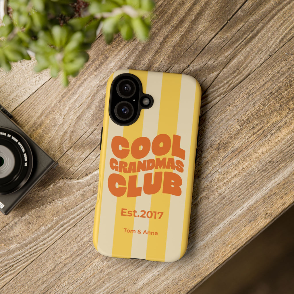 Phone Case Cool Grandmas Club & Names of children