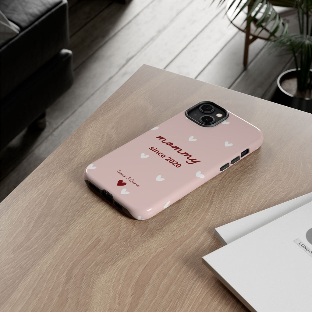 Phone Case Mommy or Grandma Since with Date & Names