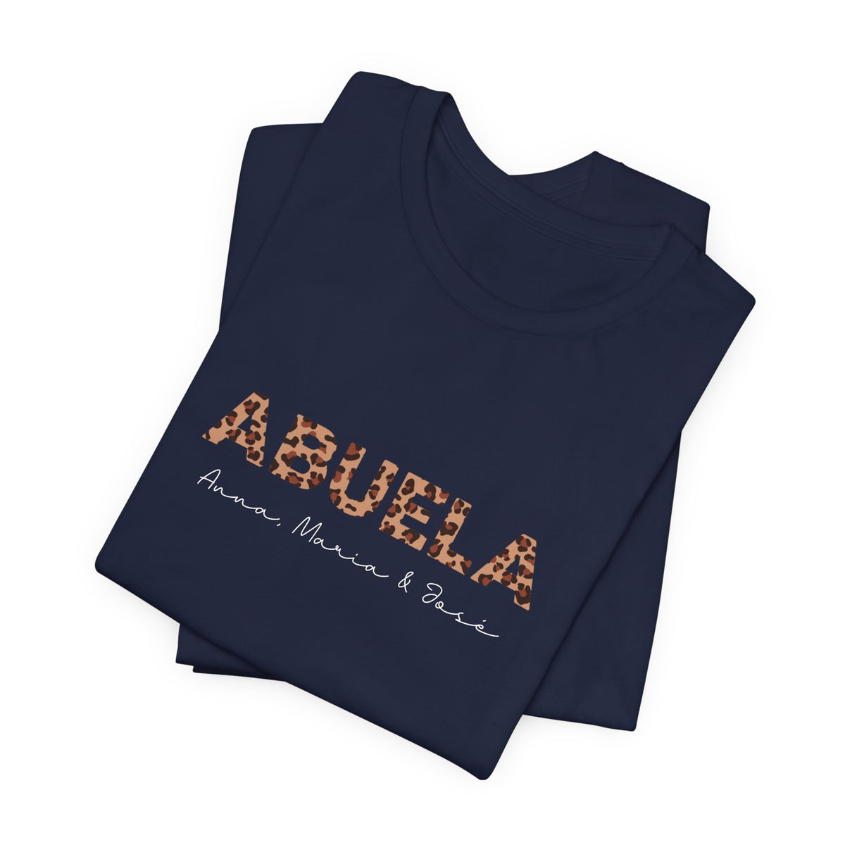 Camiseta Leopard Abuela Personalizada