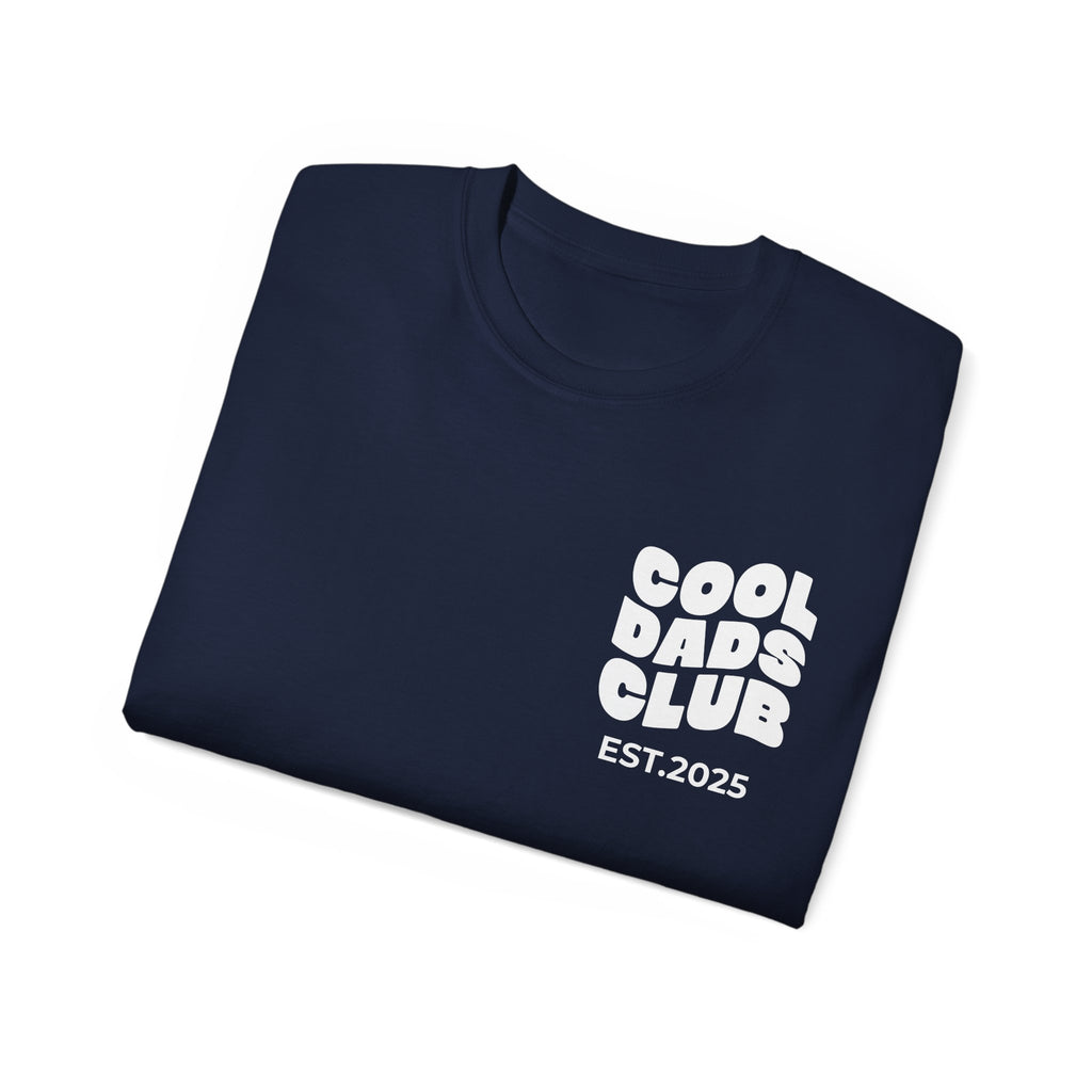 T-Shirt Cool Dads club and names on sleeve