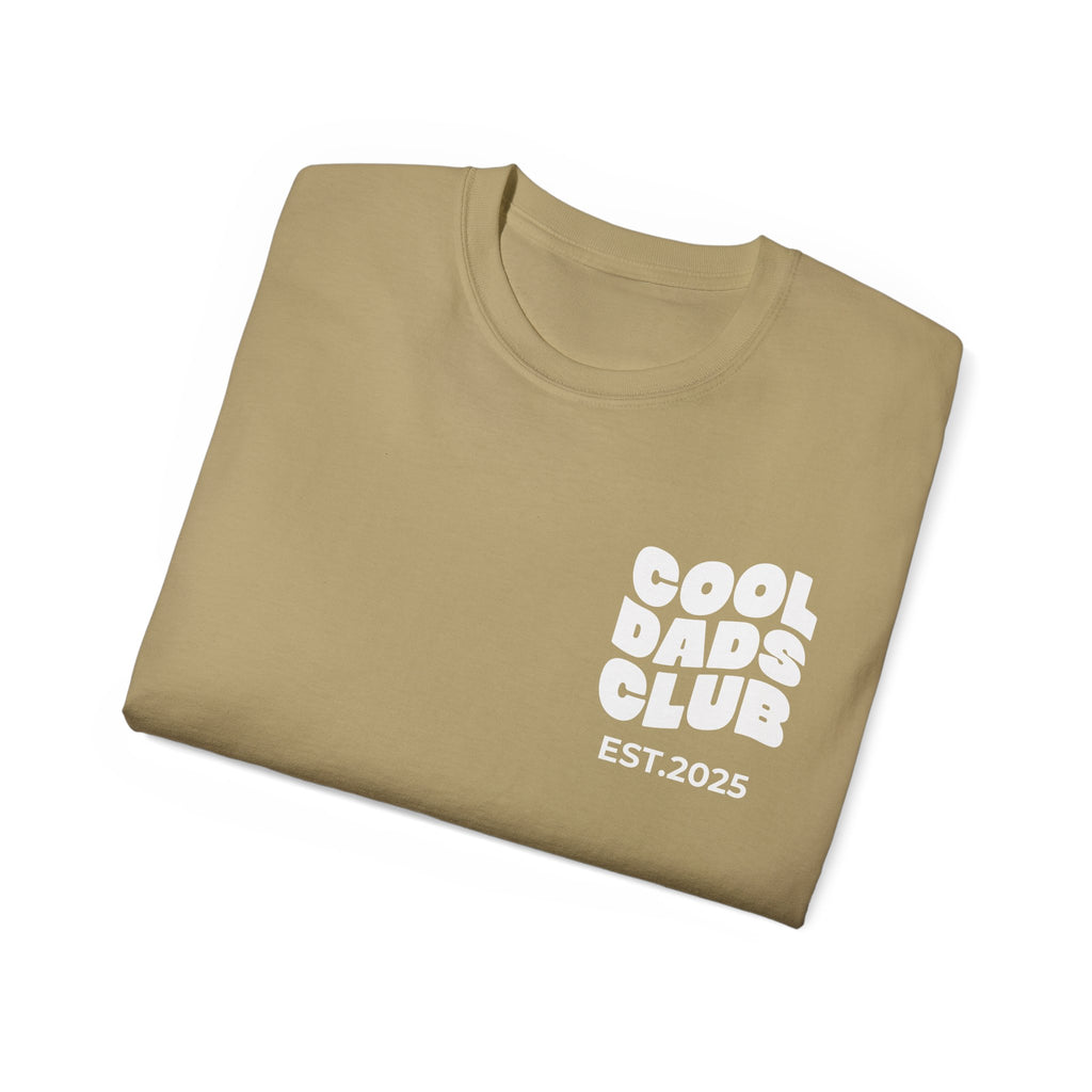 T-Shirt Cool Dads club and names on sleeve