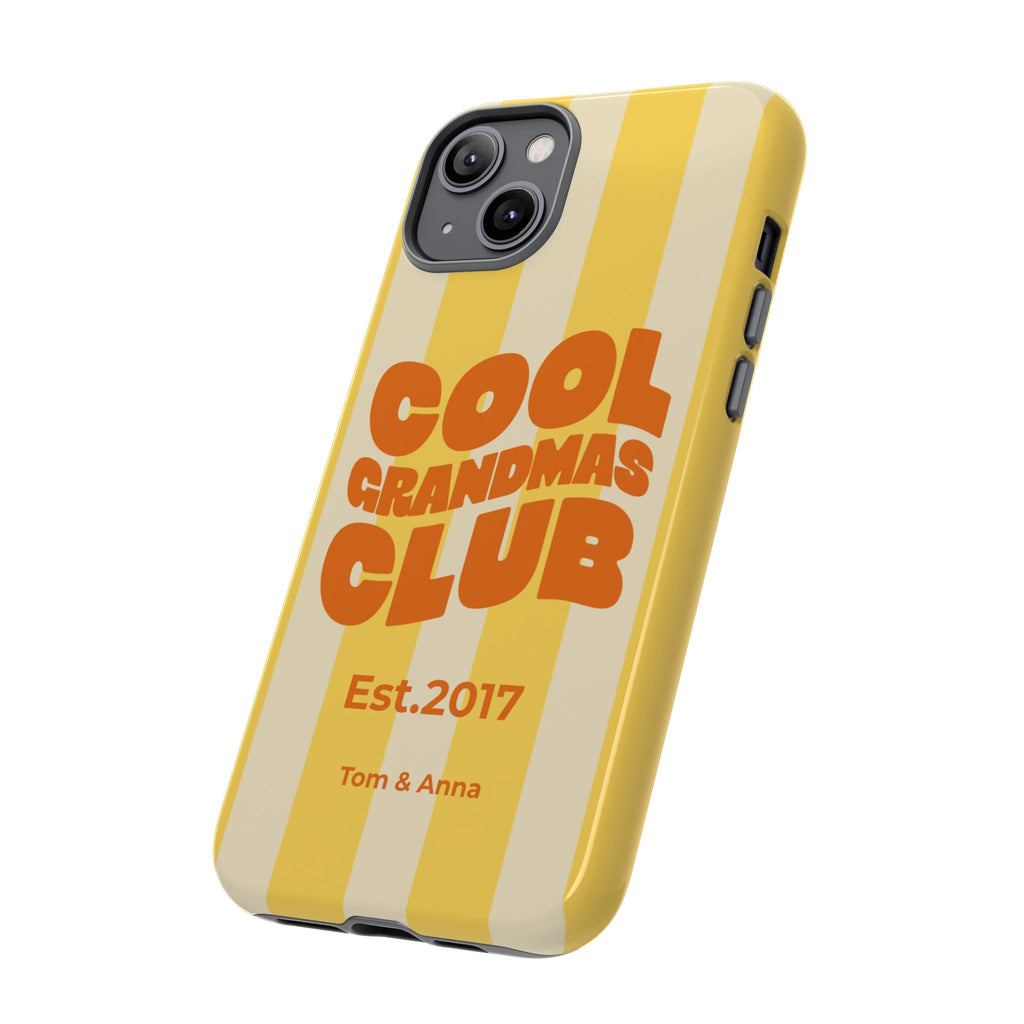 Phone Case Cool Grandmas Club & Names of children