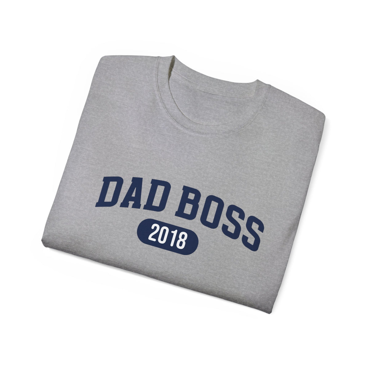 T-Shirt Dad Boss and first names personalized