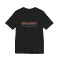 Camiseta personalizada de leopardo para abuela