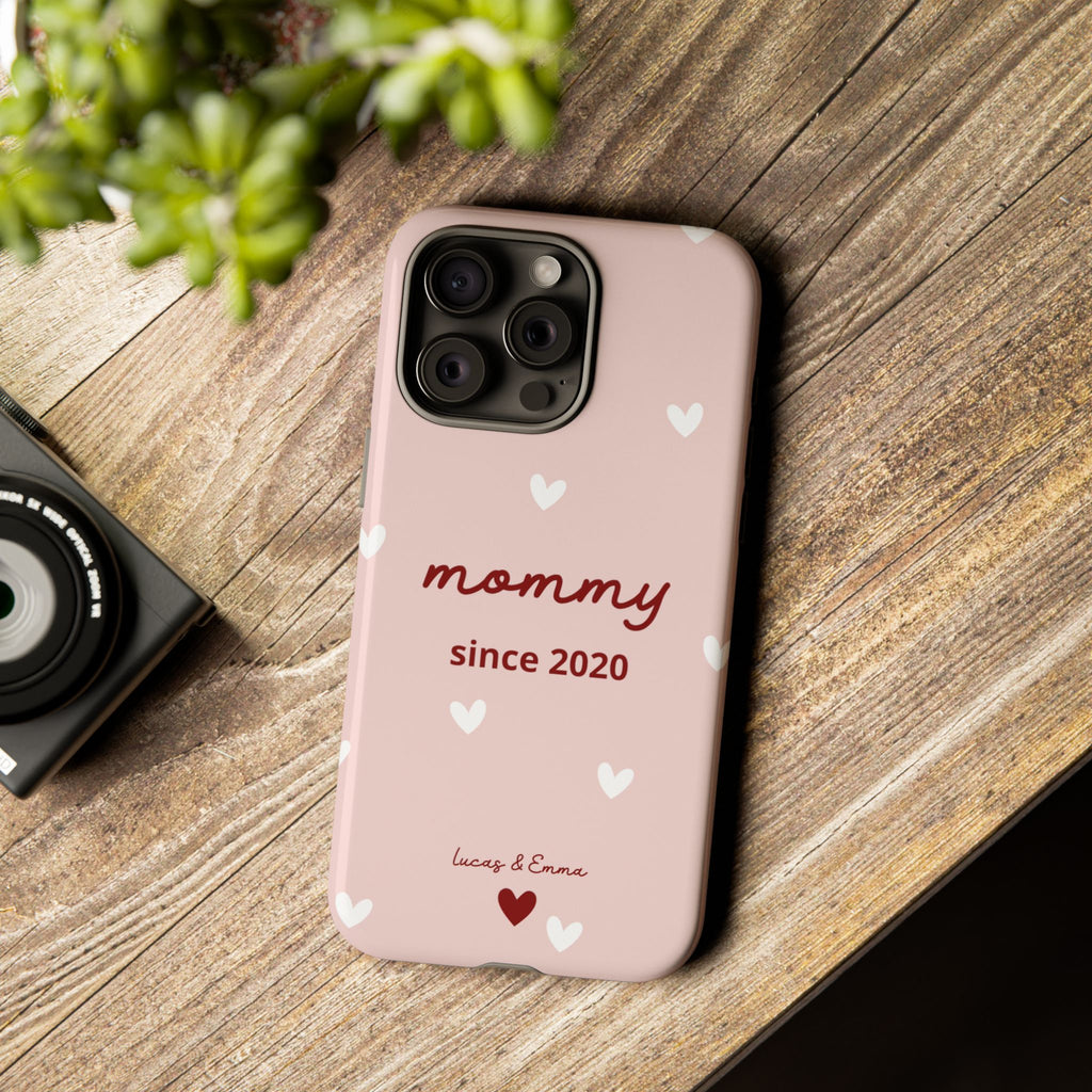 Phone Case Mommy or Grandma Since with Date & Names