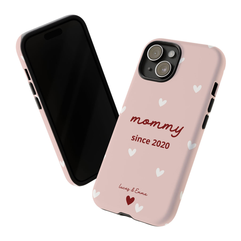 Phone Case Mommy or Grandma Since with Date & Names