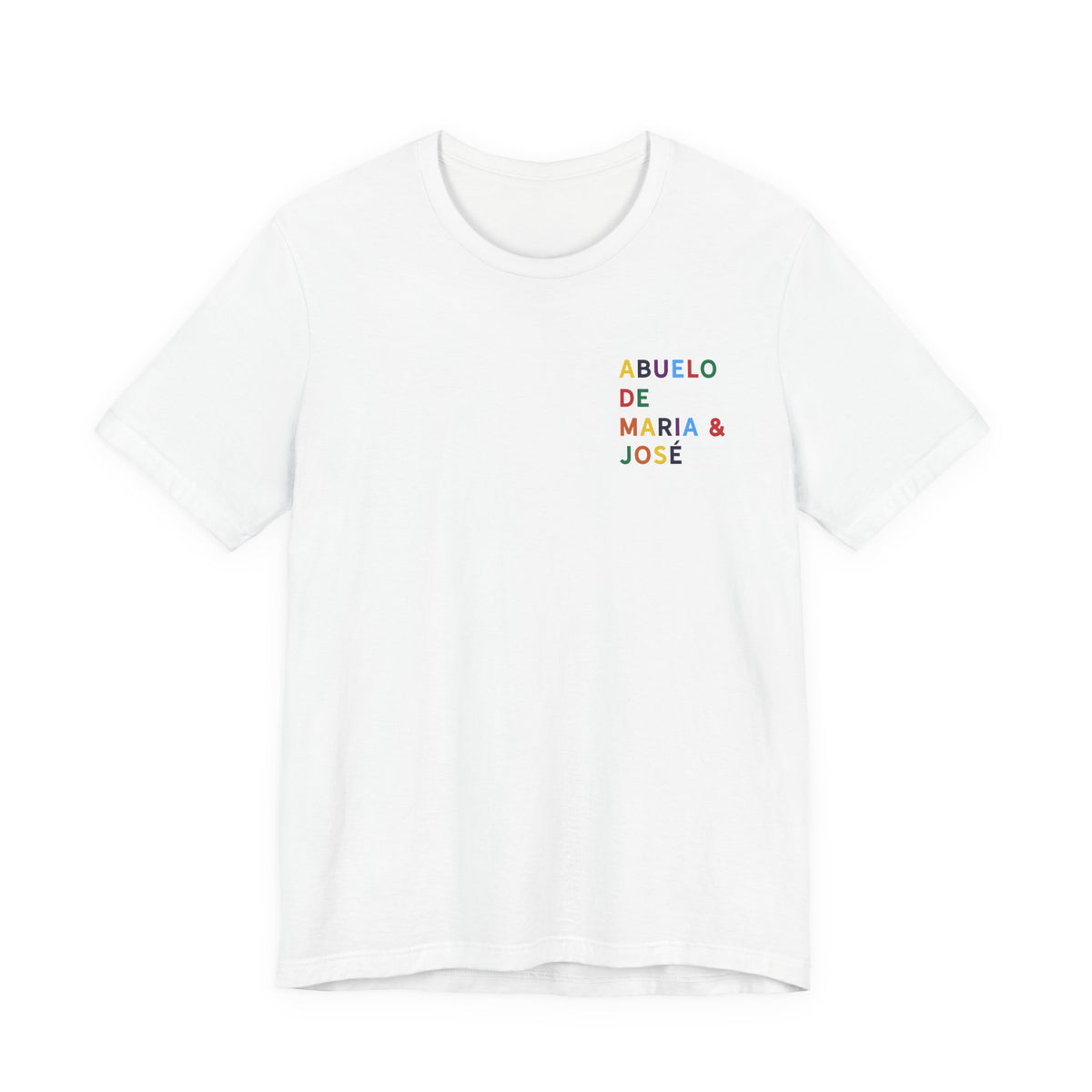 Camiseta del abuelo personalizada a todo color