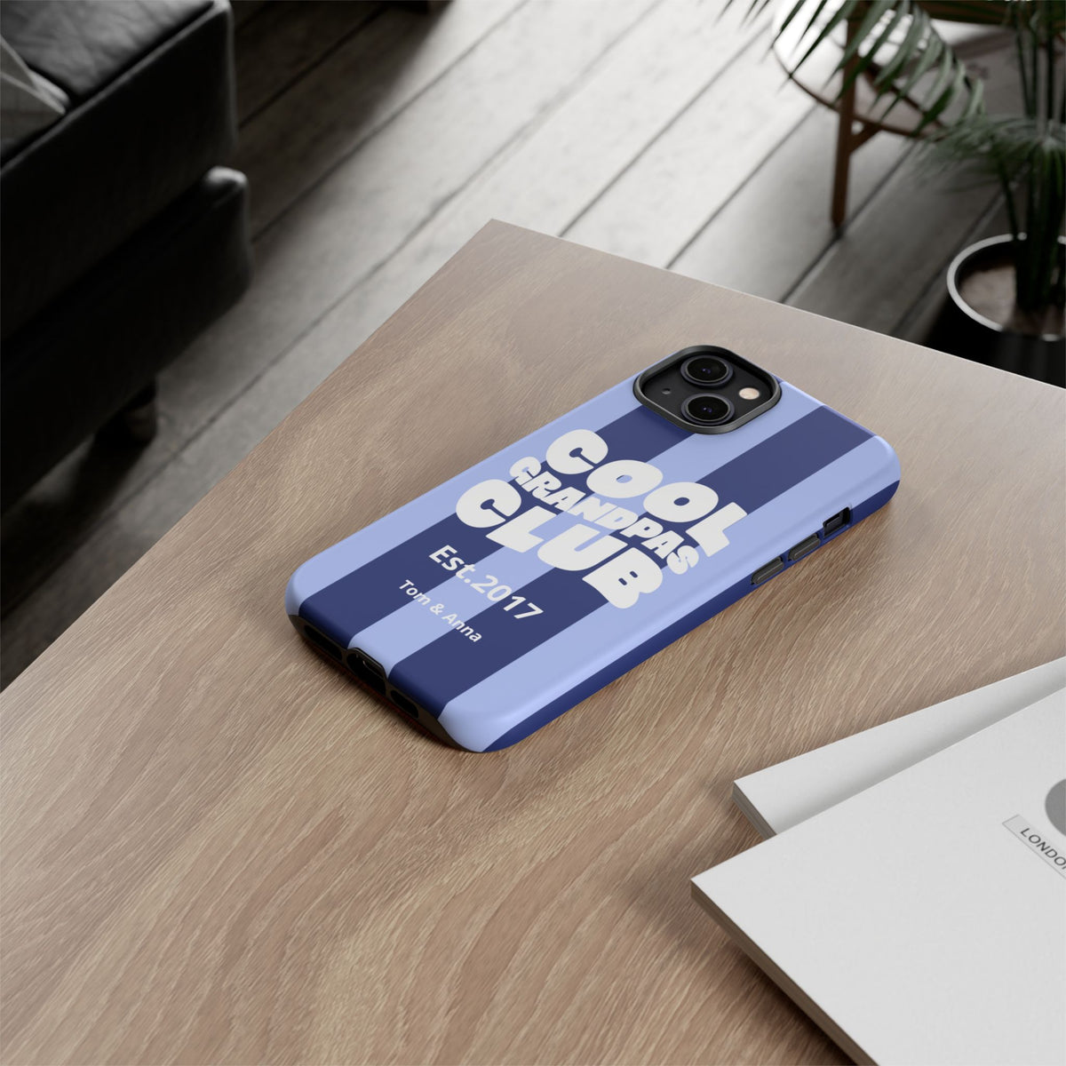 Phone Case Cool Grandpas Club & Names of grandchildren