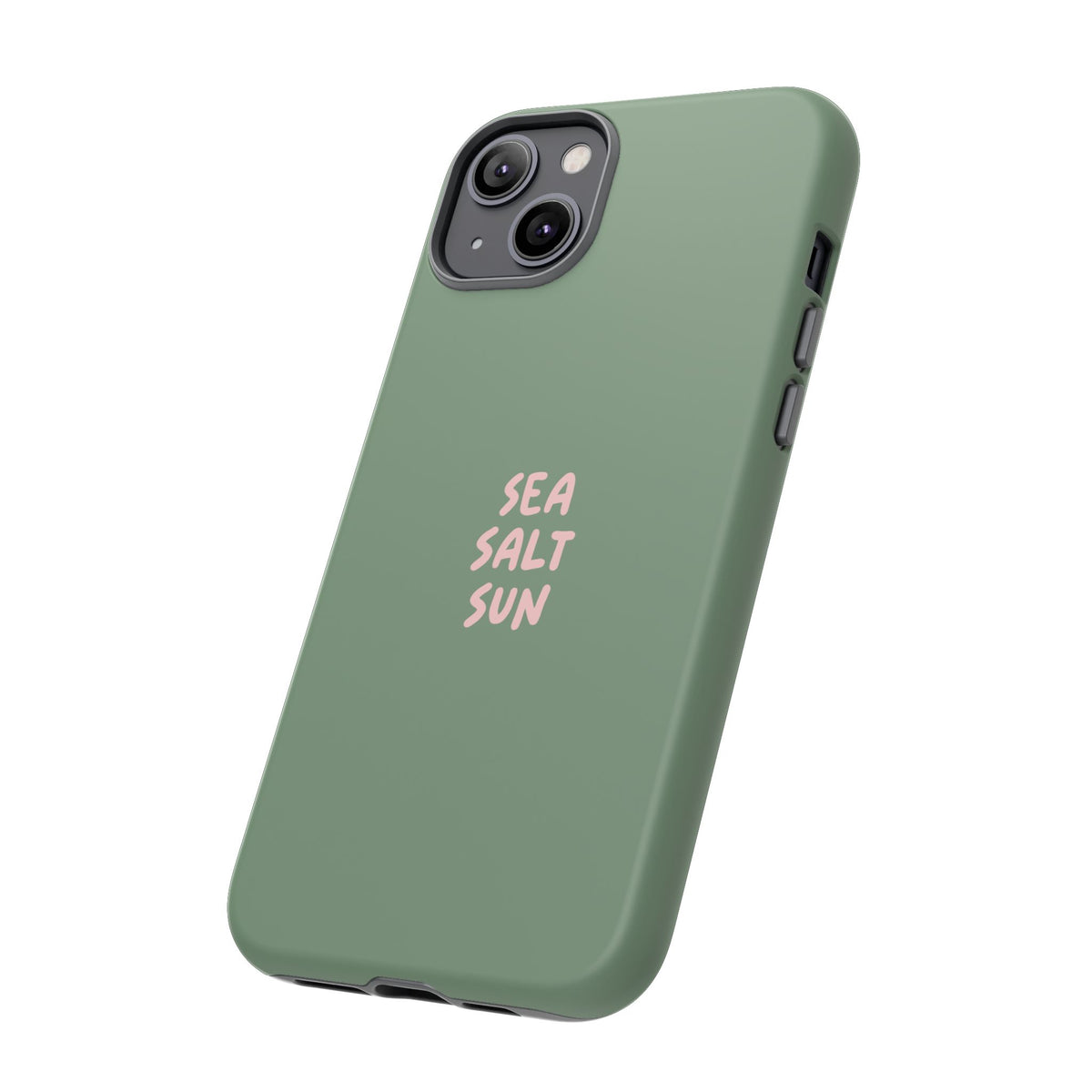 Phone Case Green color with custom text