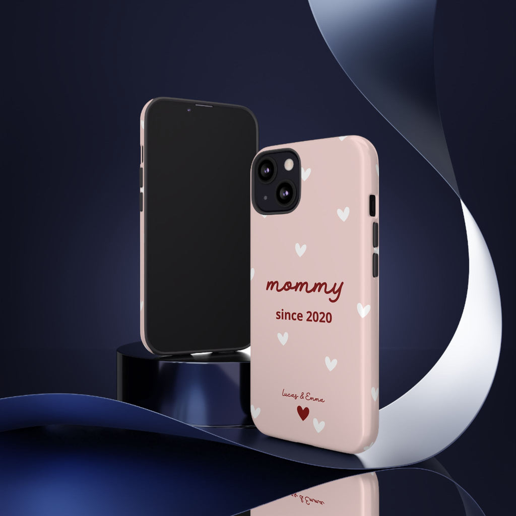 Phone Case Mommy or Grandma Since with Date & Names