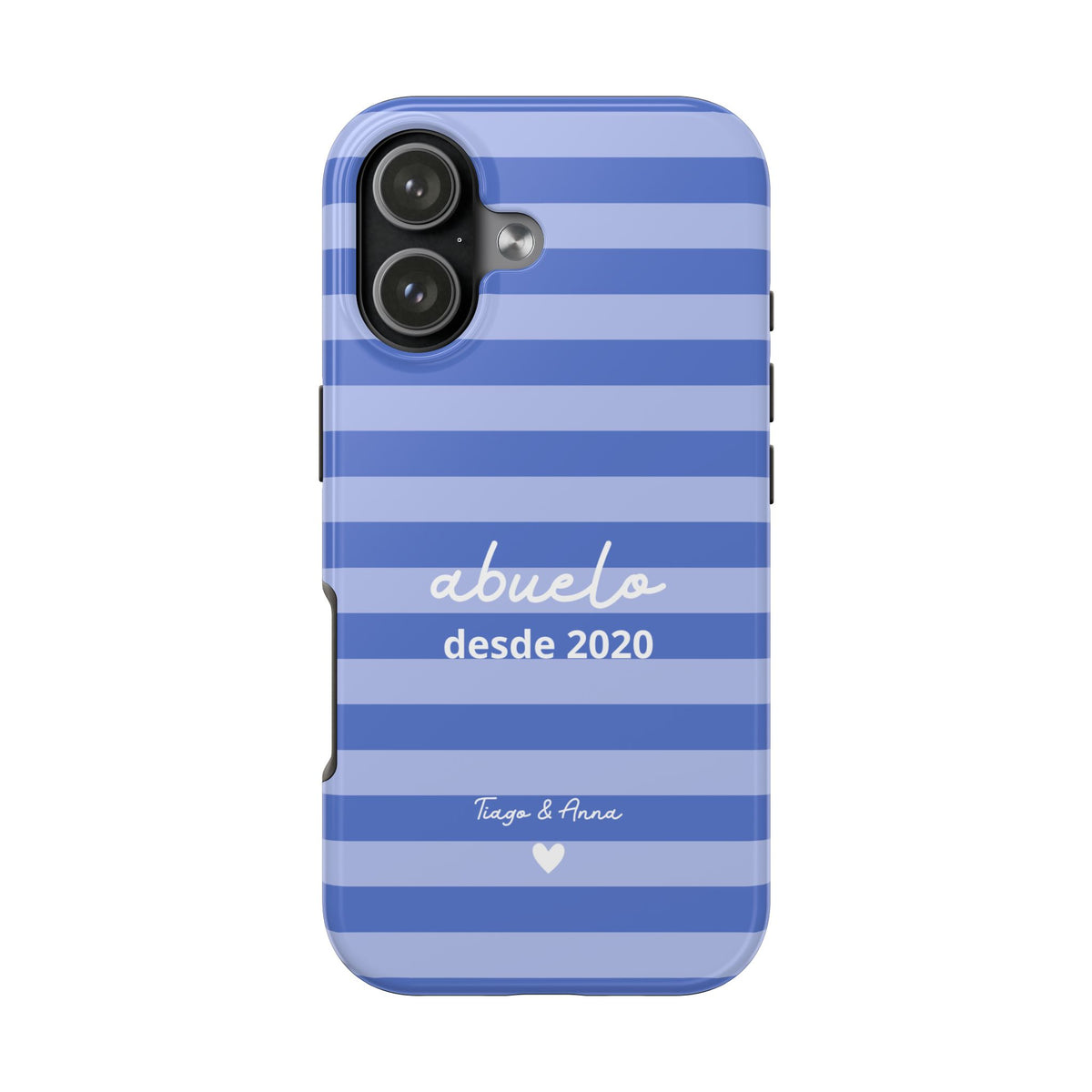 Funda personalizada para Papá o Abuelo con fecha y nombres