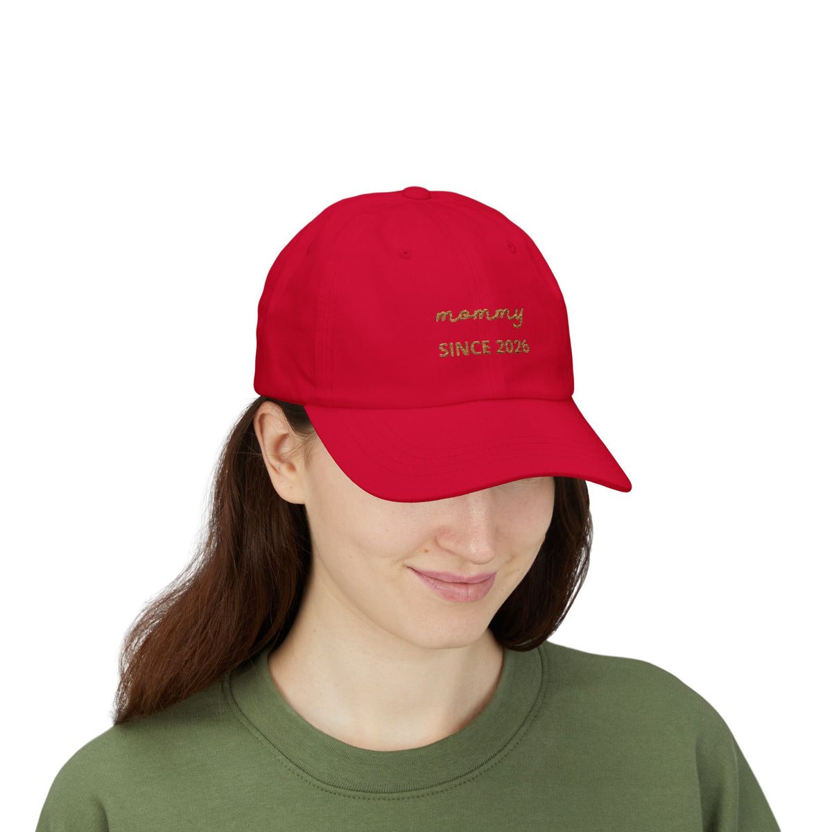 Gorra de Mami desde la fecha bordada