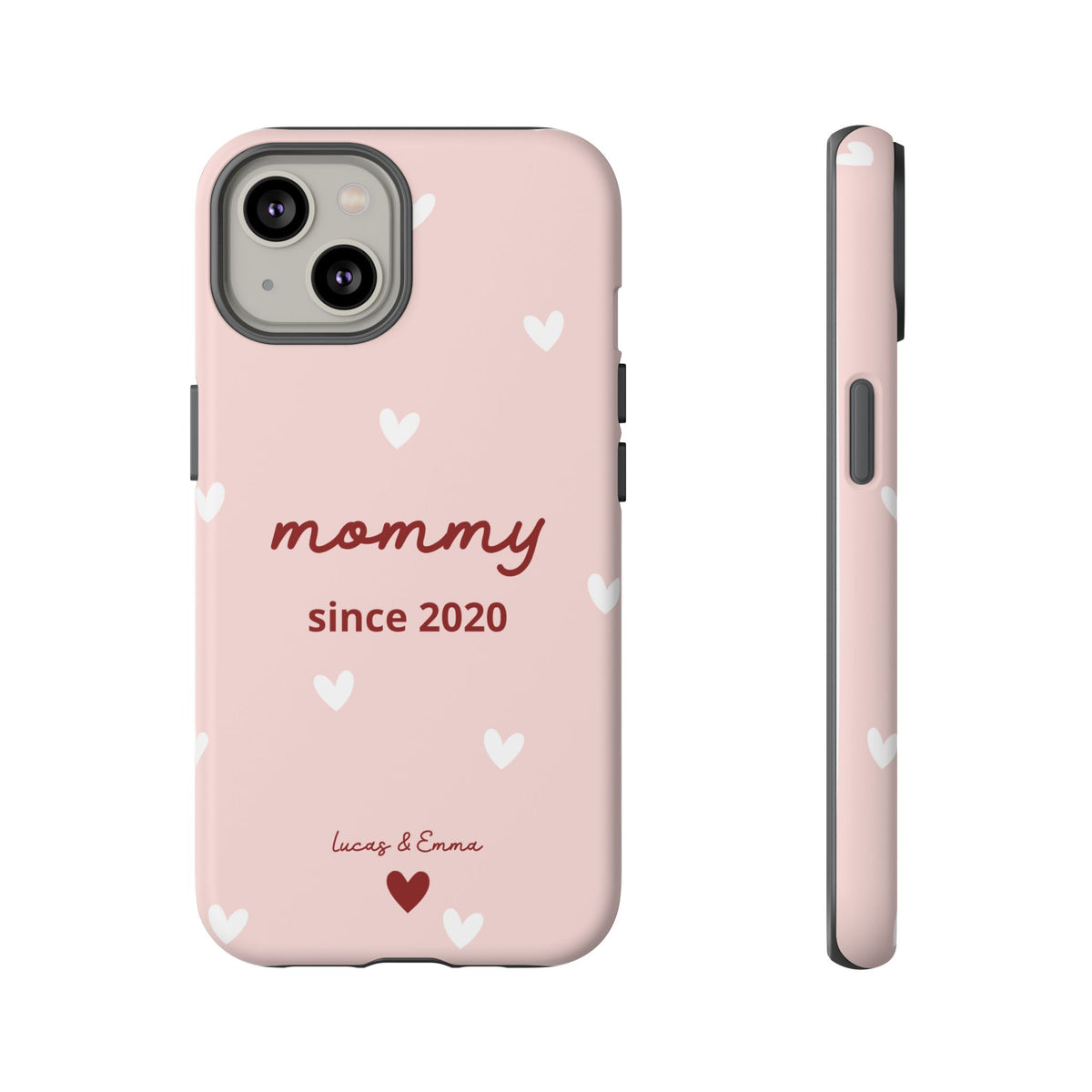 Phone Case Mommy or Grandma Since with Date & Names