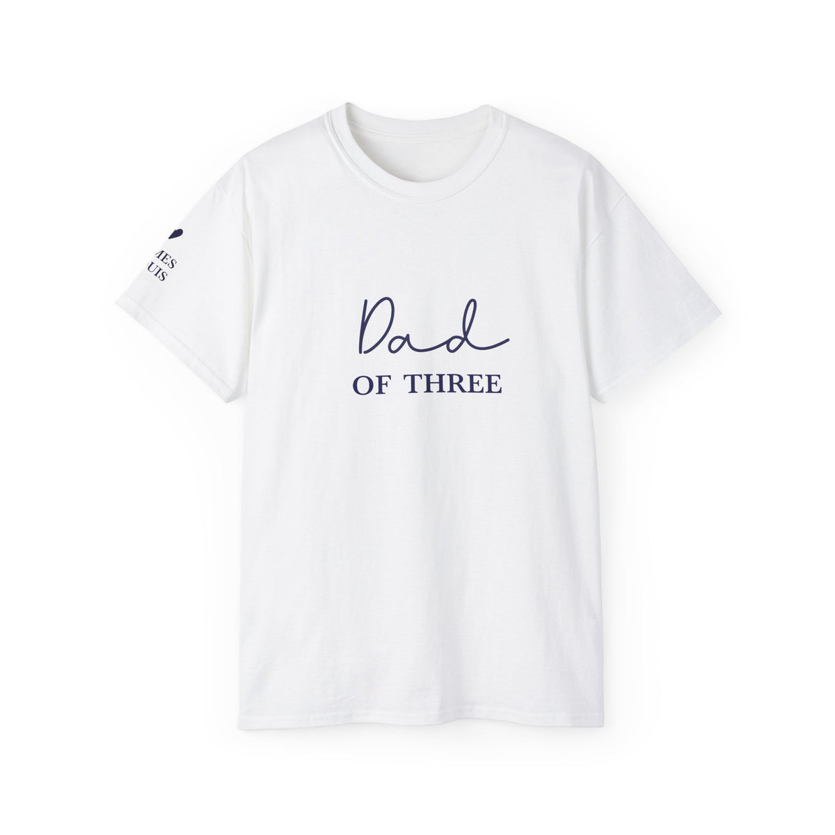 T-Shirt Dad and first names personalized