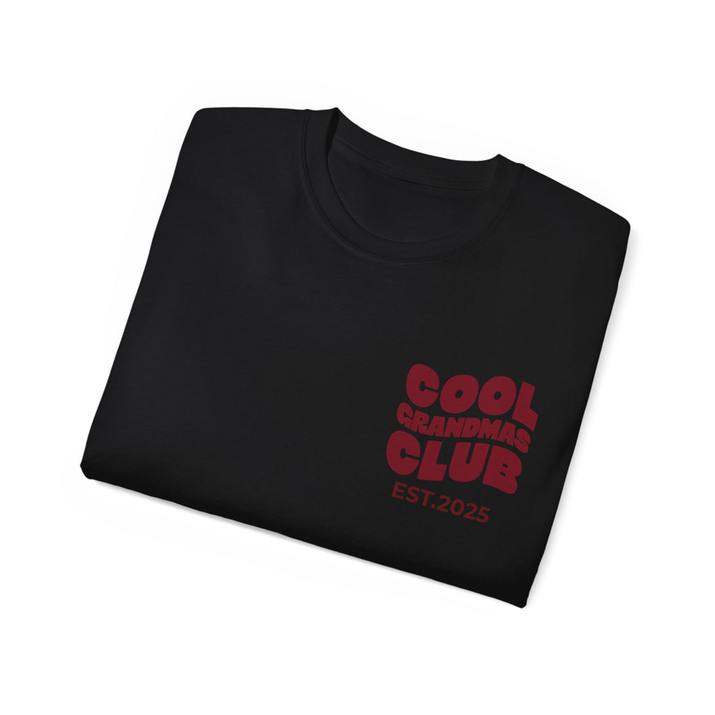 T-Shirt Cool Grandma Club with Grandchildren’s First Names on the Sleeve
