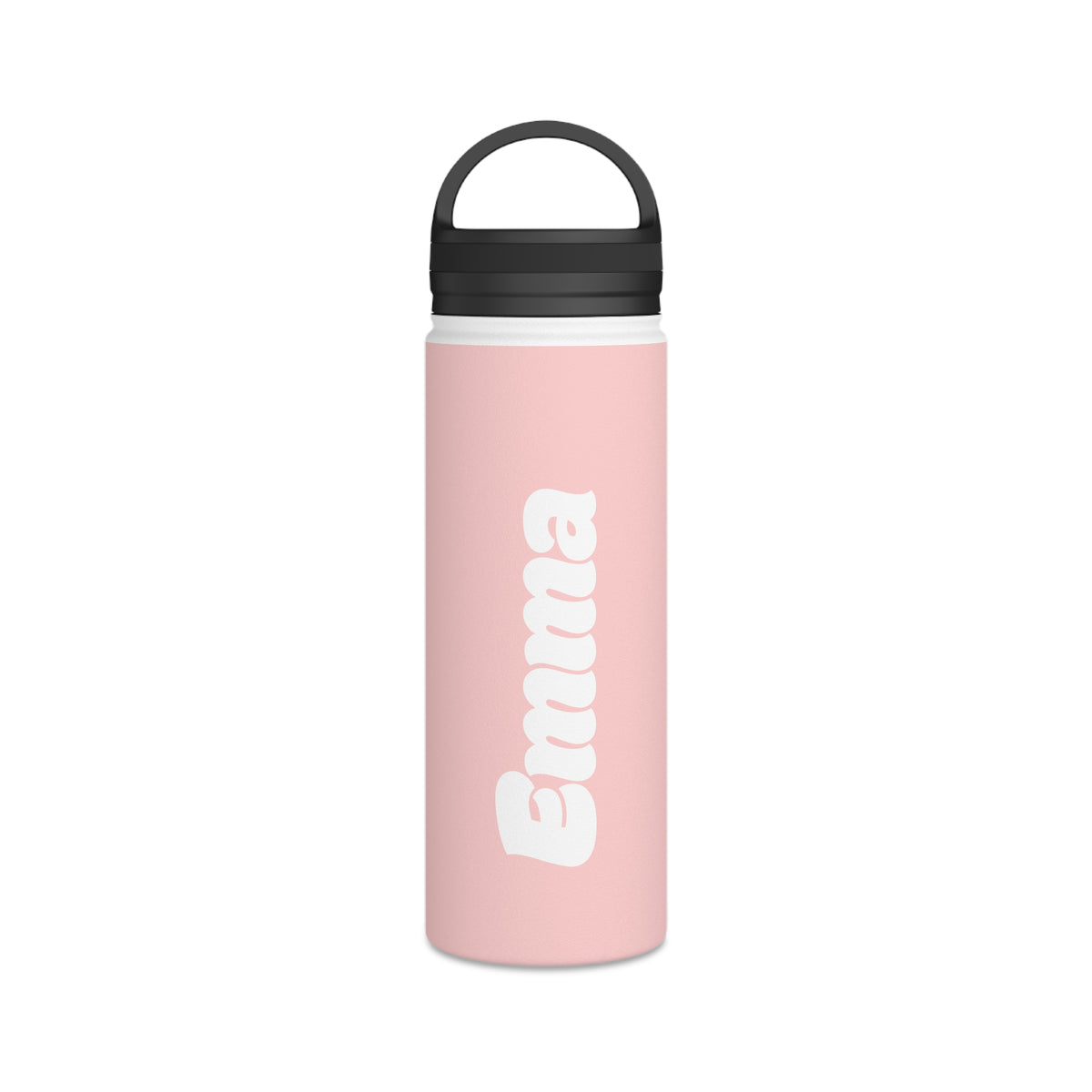 Botella de Agua Colorida con Nombre Personalizado