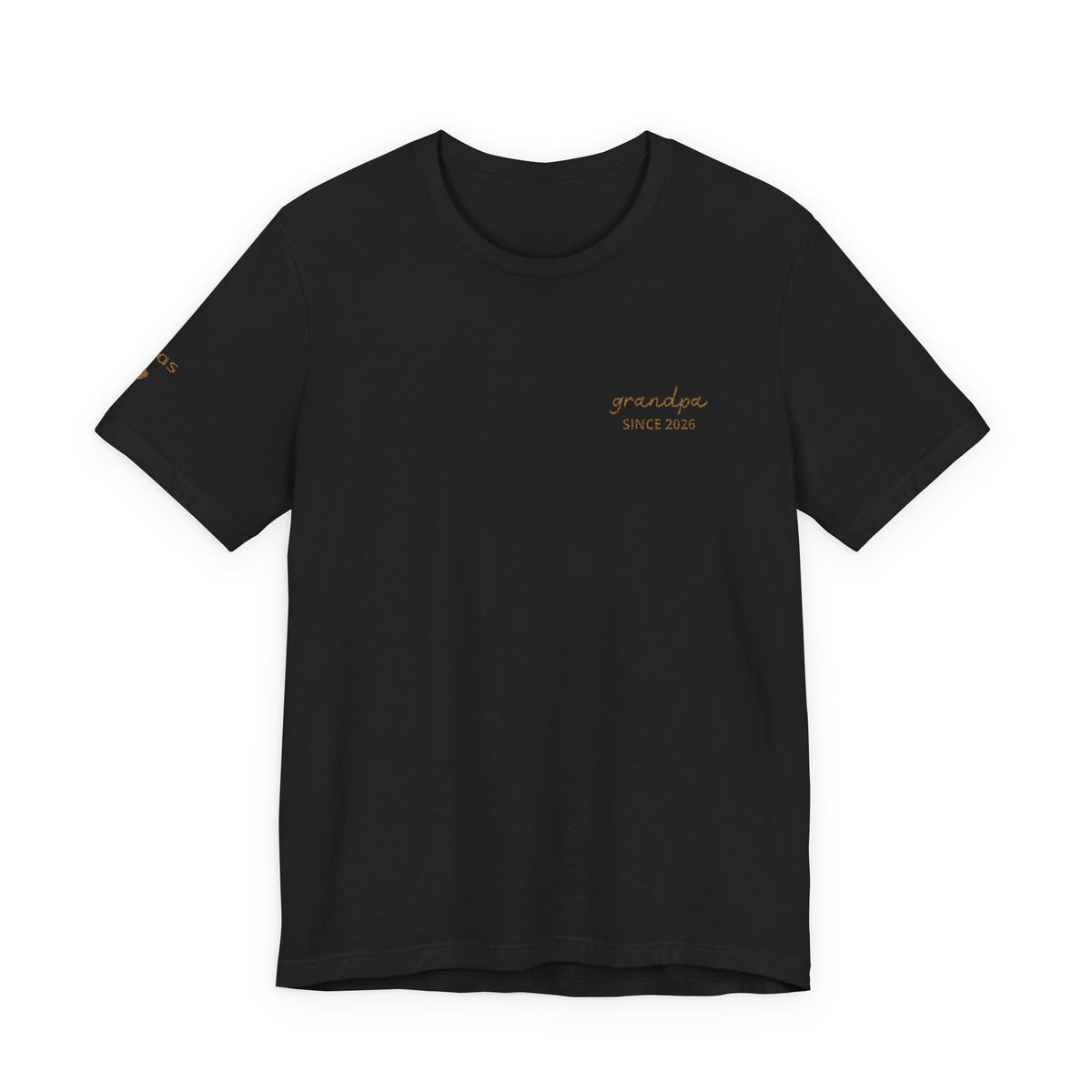 Camiseta personalizada "Abuelo Desde" bordada con nombres
