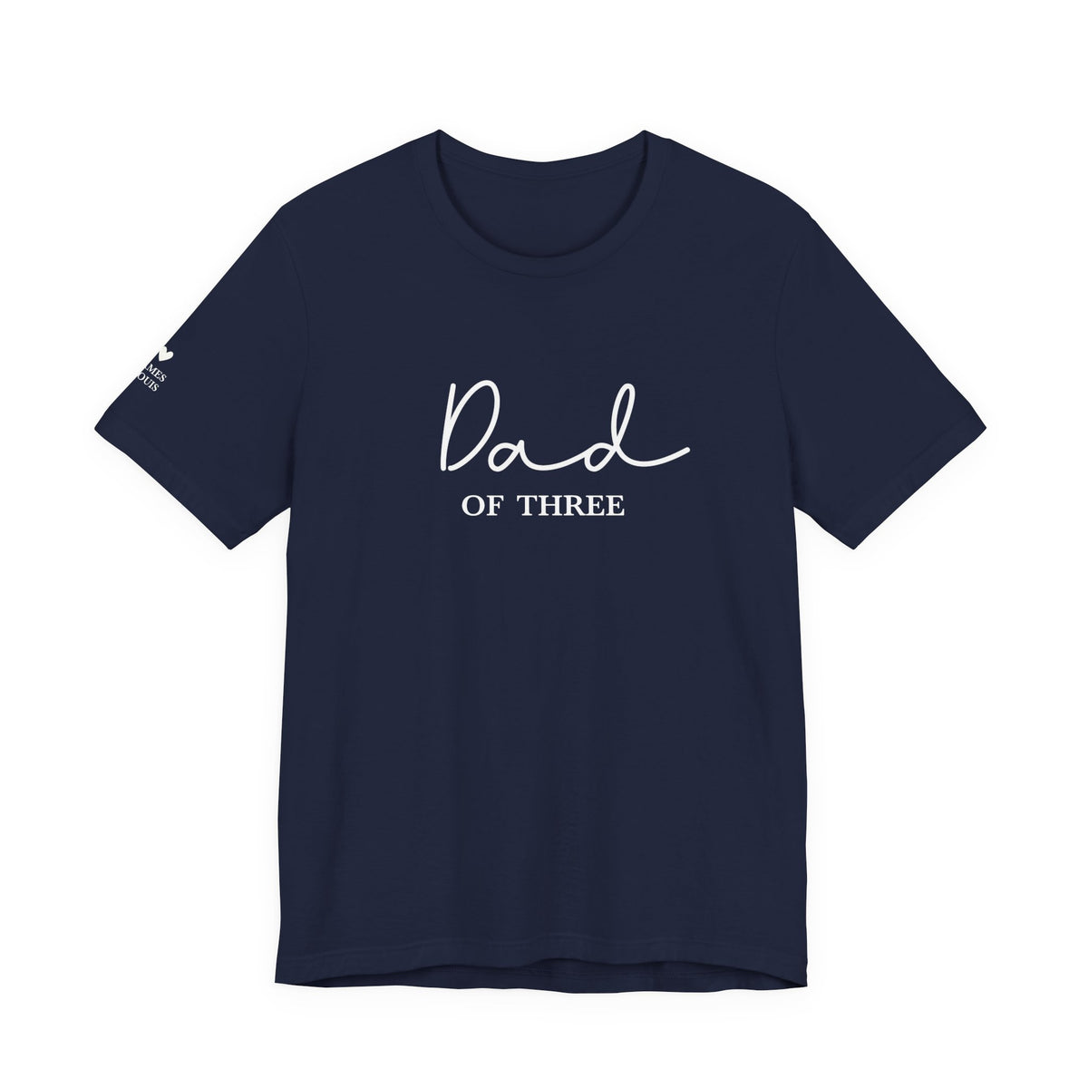 Camiseta personalizada de papá y nombres